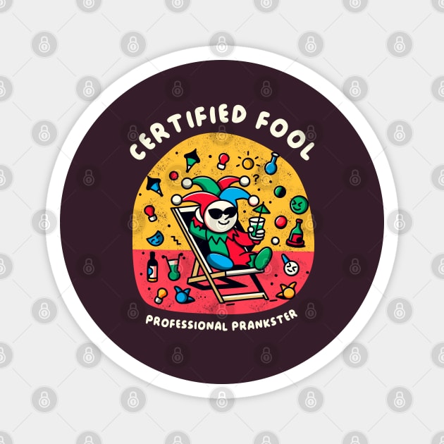 CERTIFIED FOOL Magnet by Fabrik